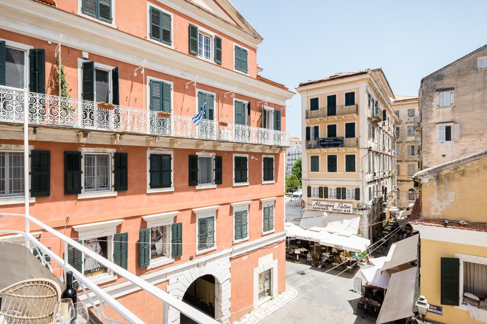 Νicol 'S Ηouse In Corfu Town Lägenhet Exteriör bild